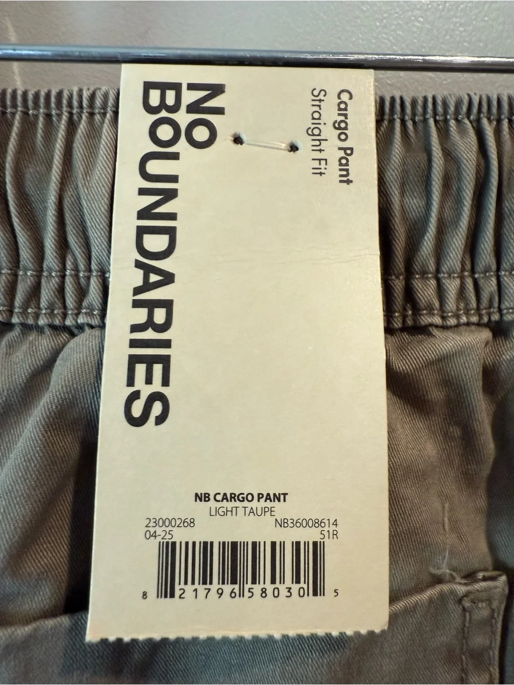 Men’s ’No Boundaries’ cargo pants